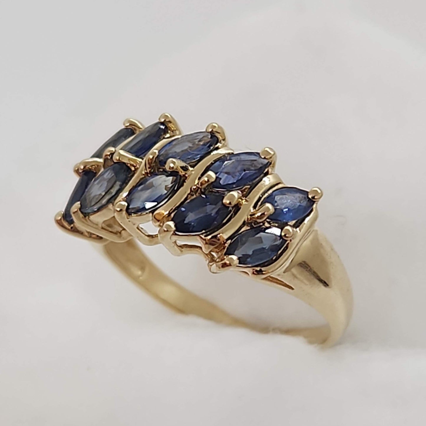 Sapphire Marquise Ring