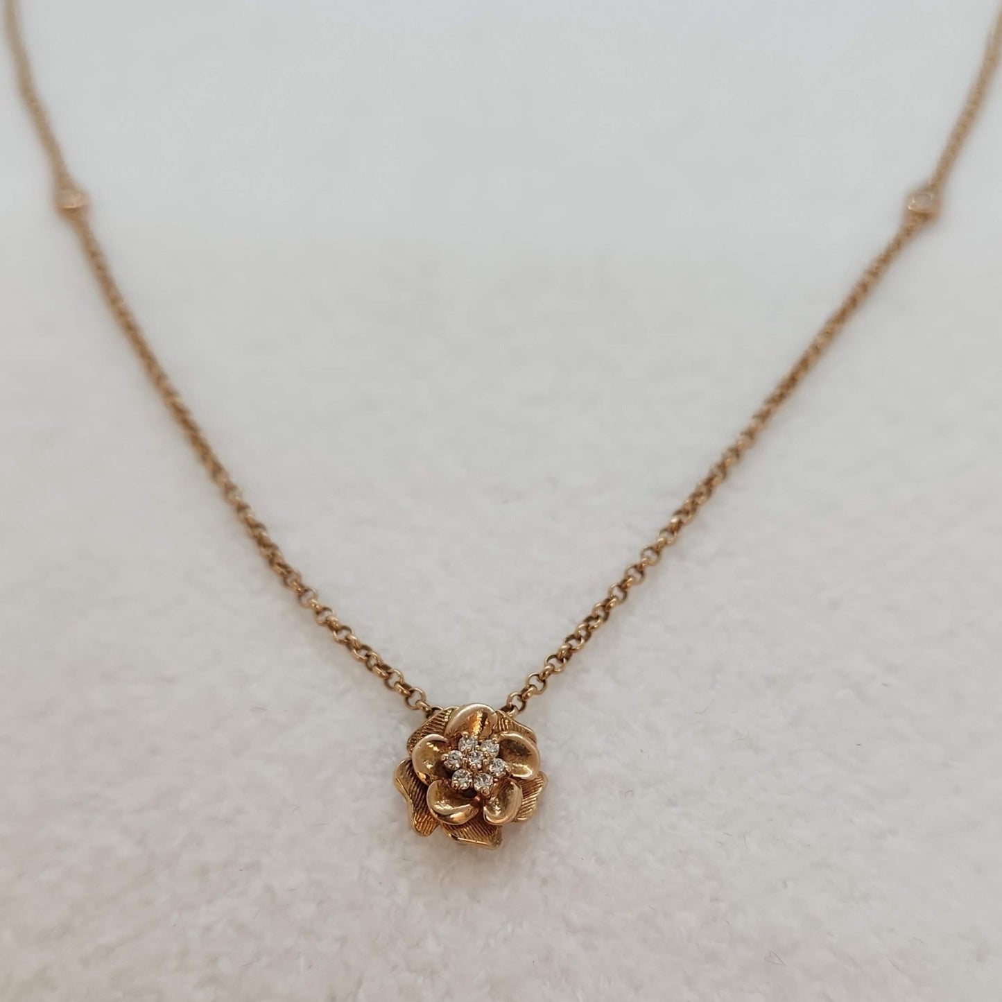 Roses and Diamonds, Necklace Ensemble