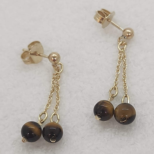 Tiger Eye Dangle