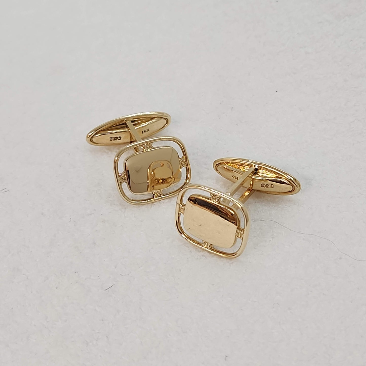 Birks Picture Frame Cufflinks