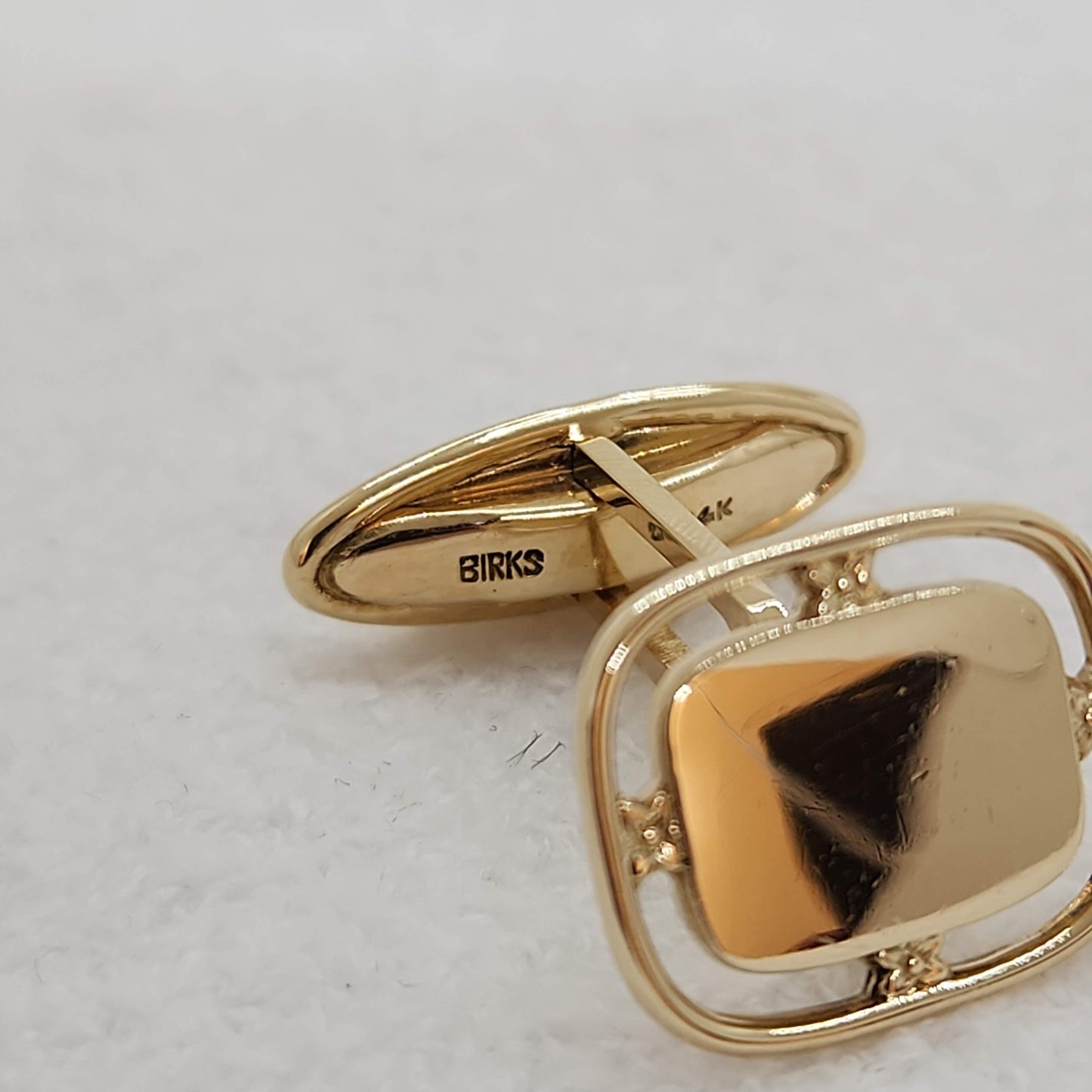 Birks Picture Frame Cufflinks