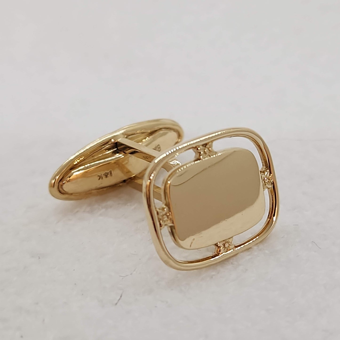 Birks Picture Frame Cufflinks