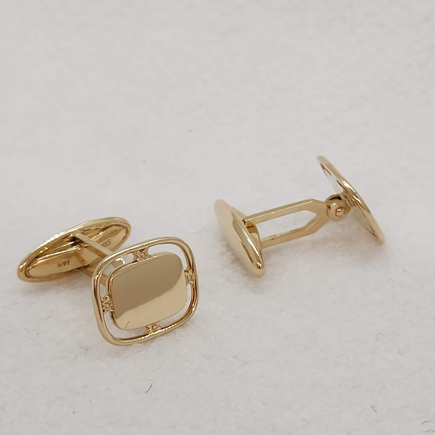 Birks Picture Frame Cufflinks