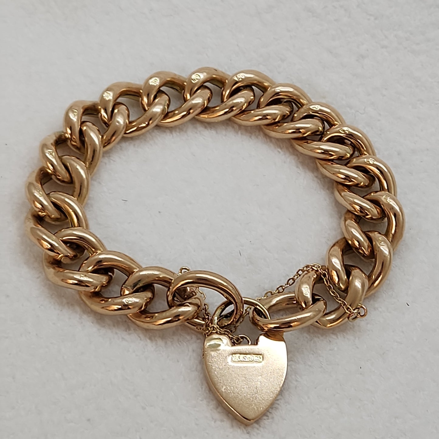 Day and Night with Heart Padlock Clasp