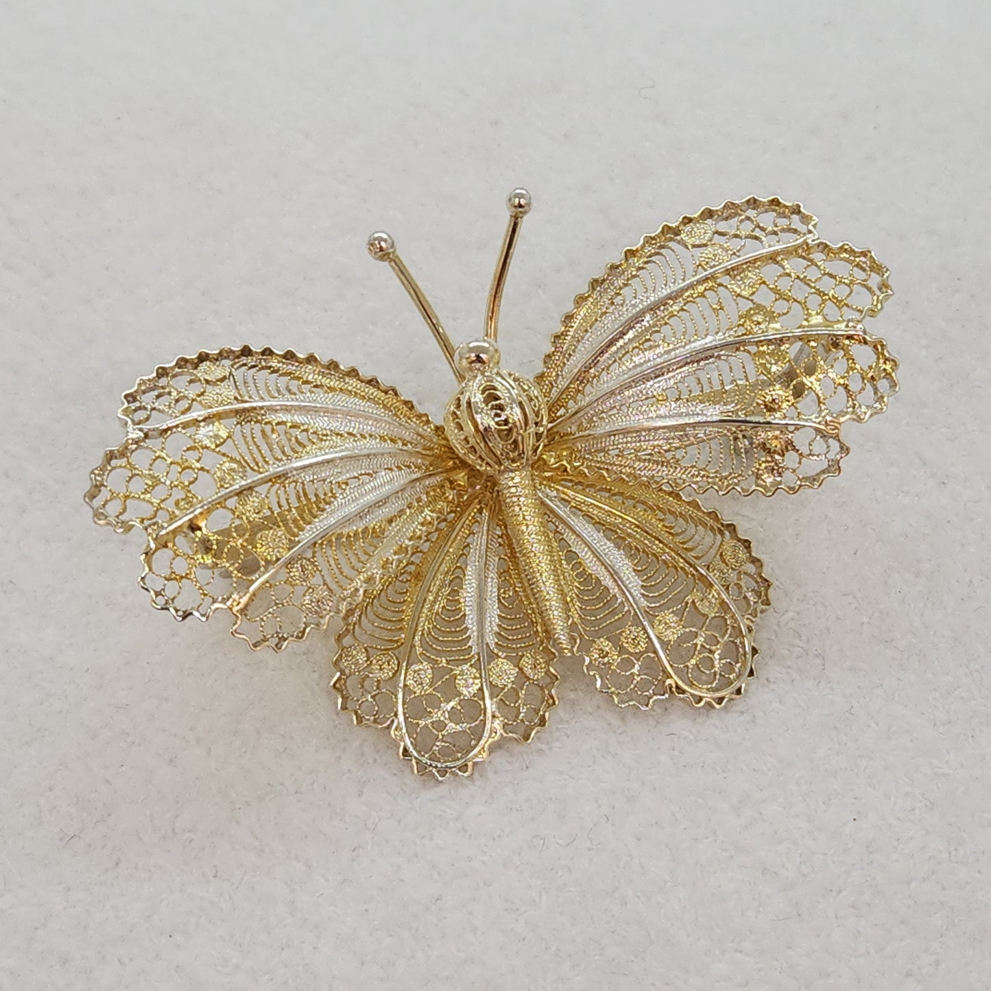 Sterling Filigree Butterfly - smaller