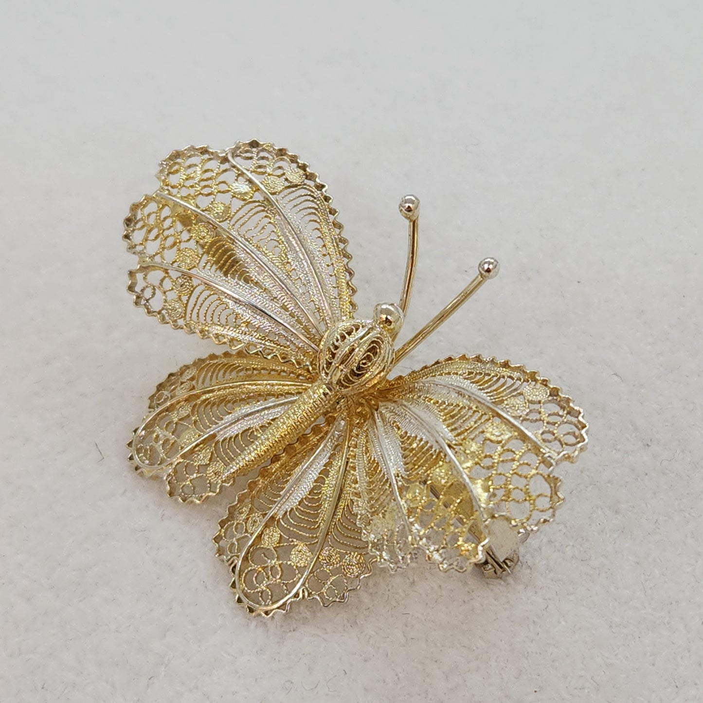 Sterling Filigree Butterfly - smaller
