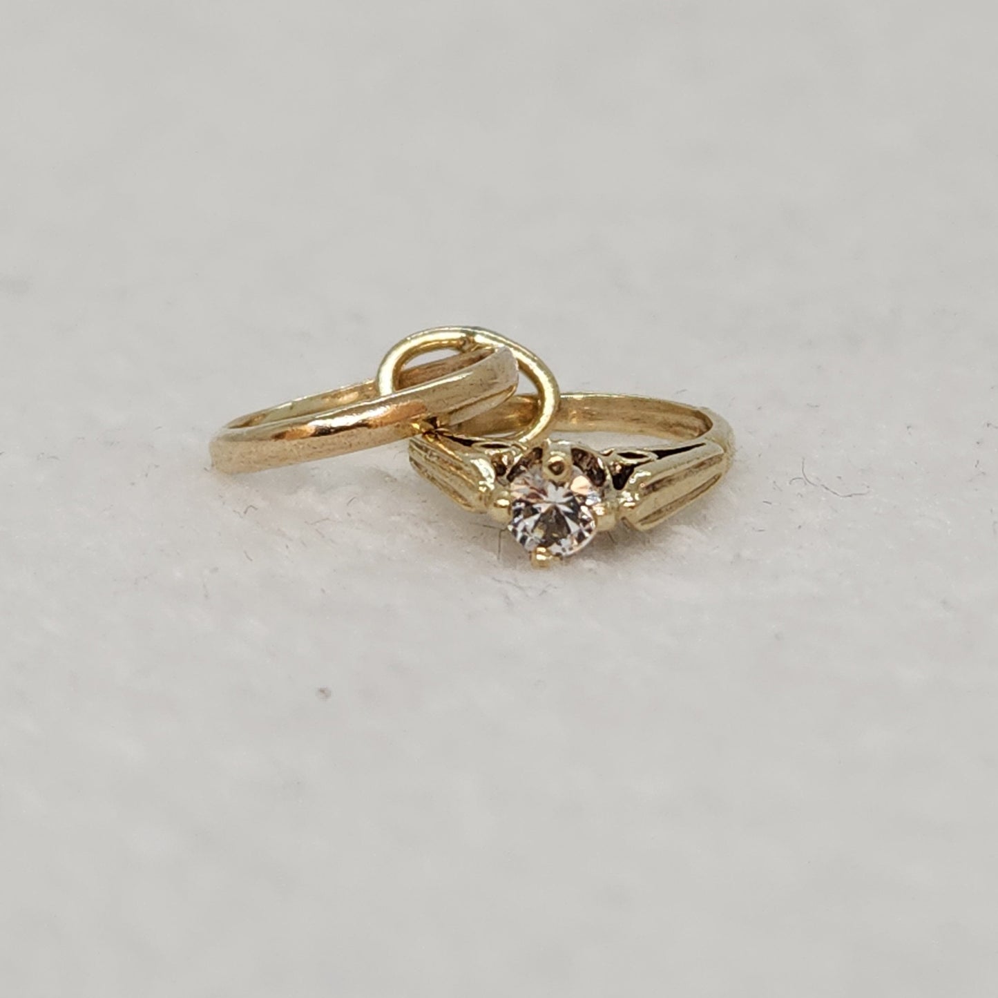 Wedding Set - Cubic Zirconia