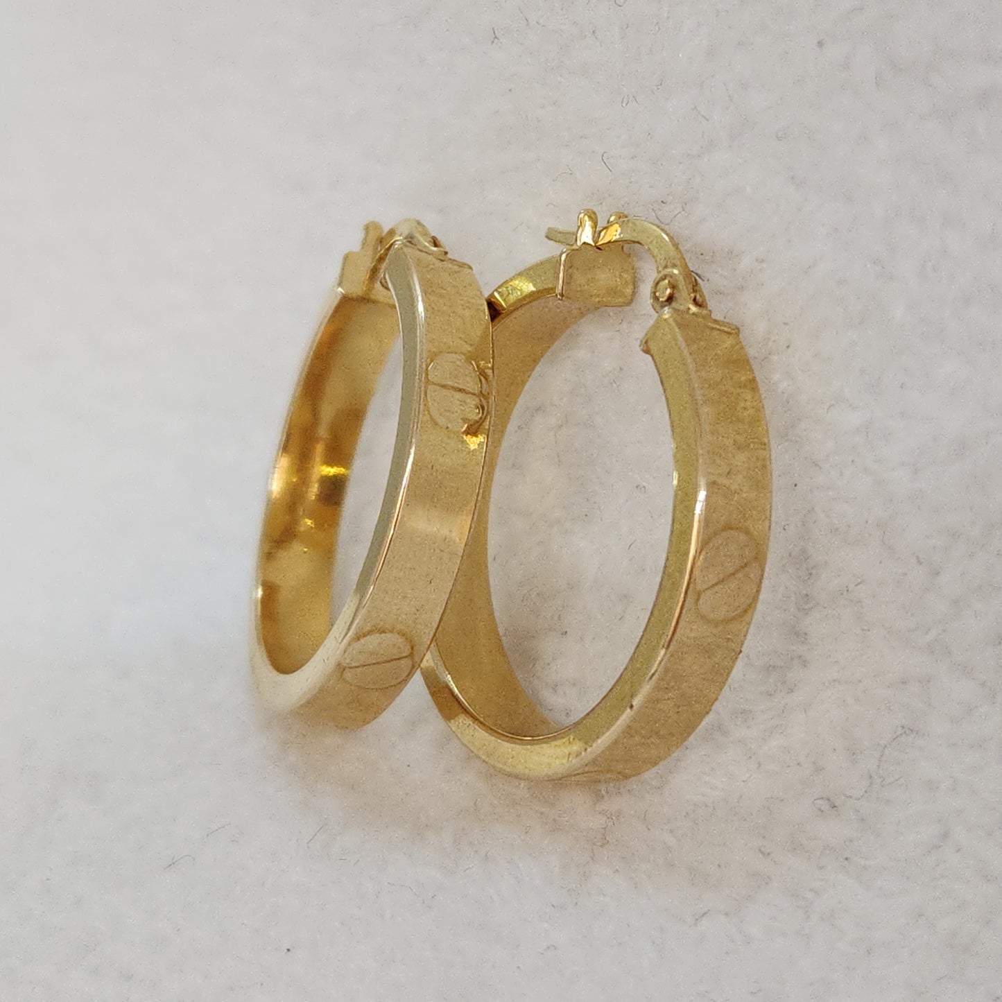 Cartier Inspired Hoops