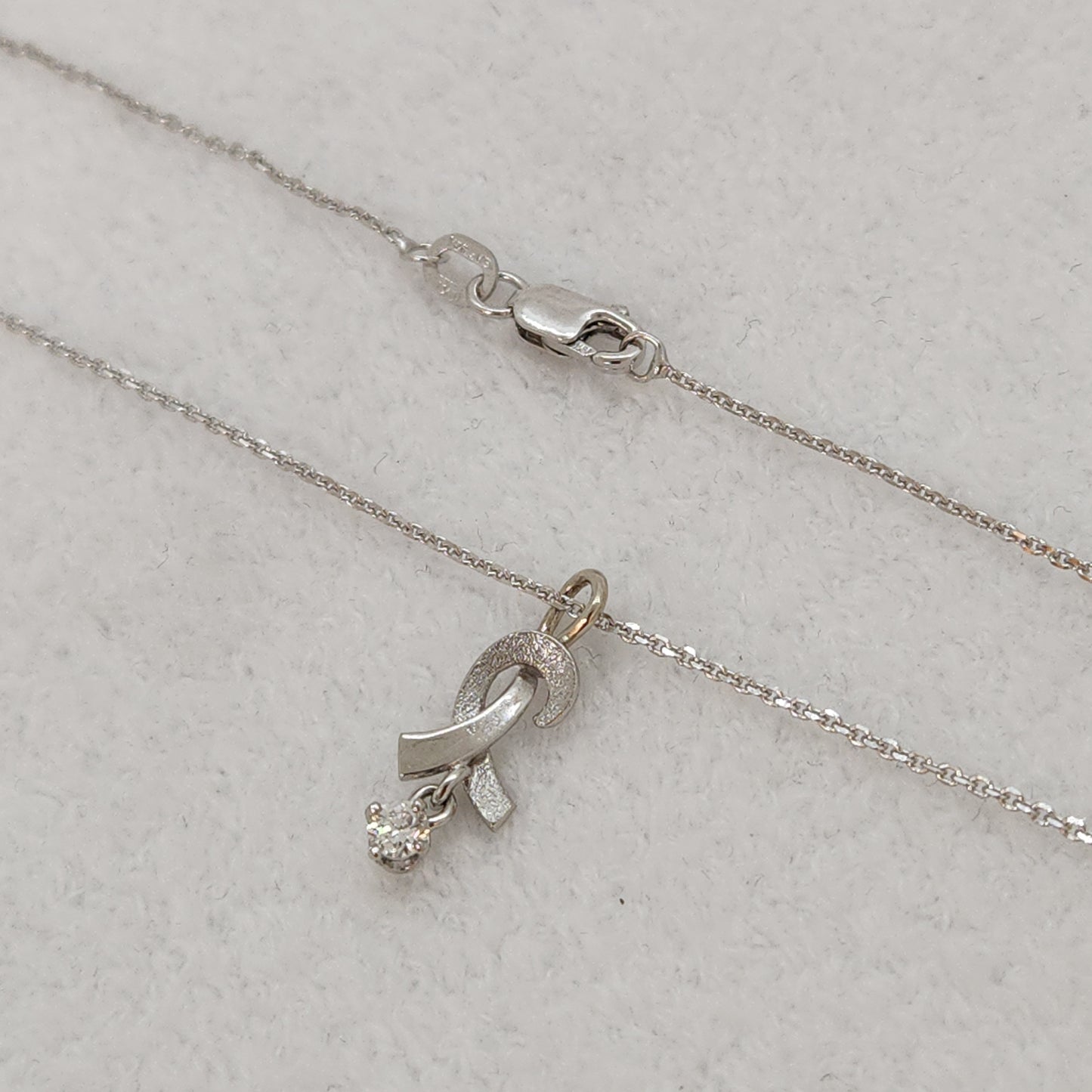 Ribbon and Diamond