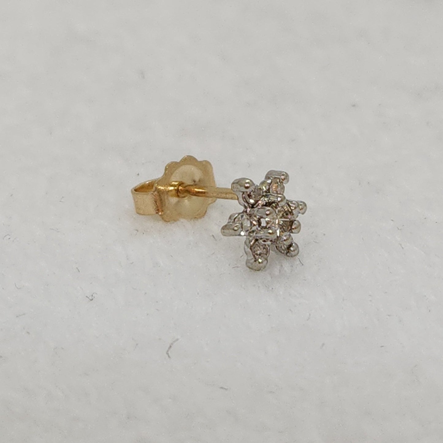 Diamond Cluster - Single Earring