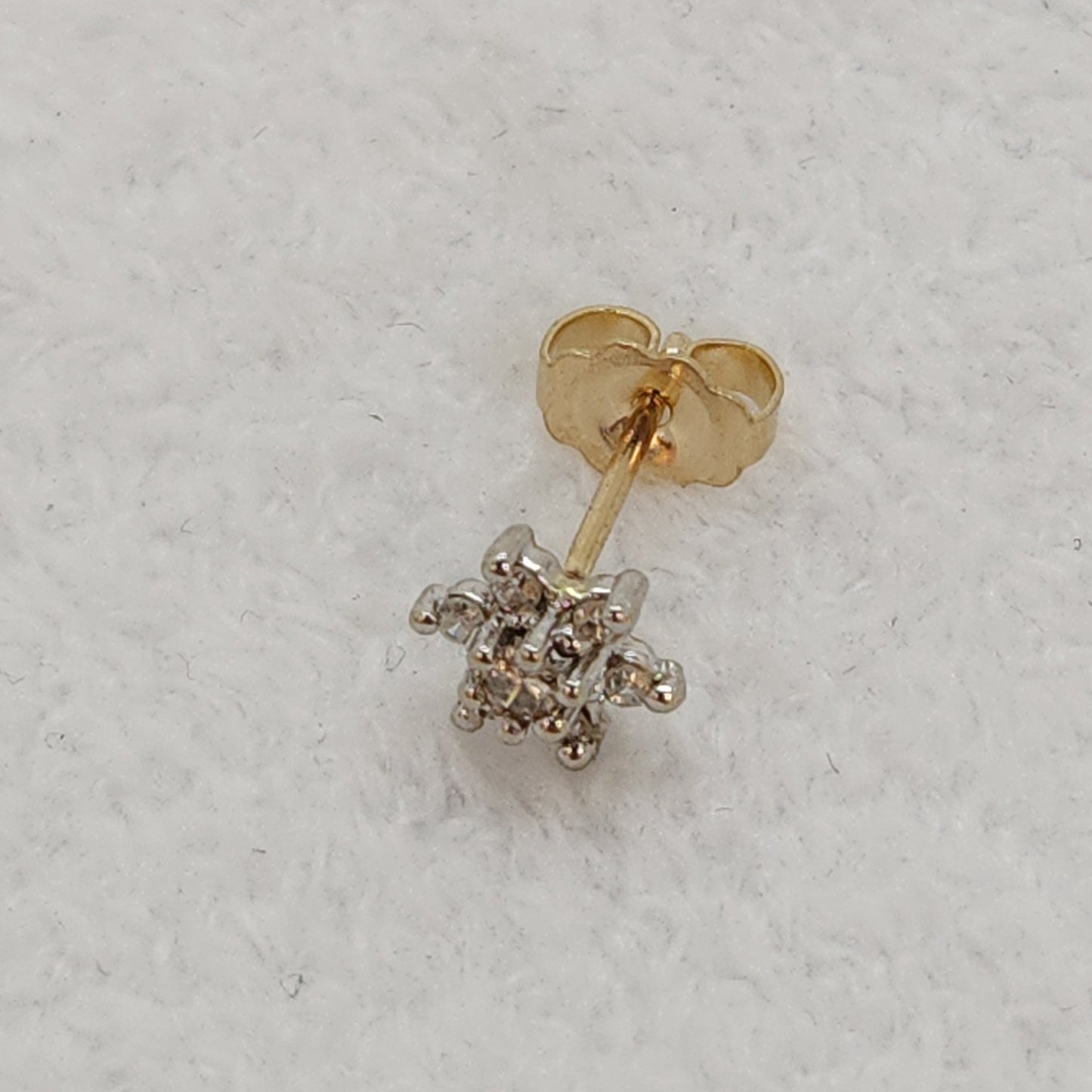 Diamond Cluster - Single Earring