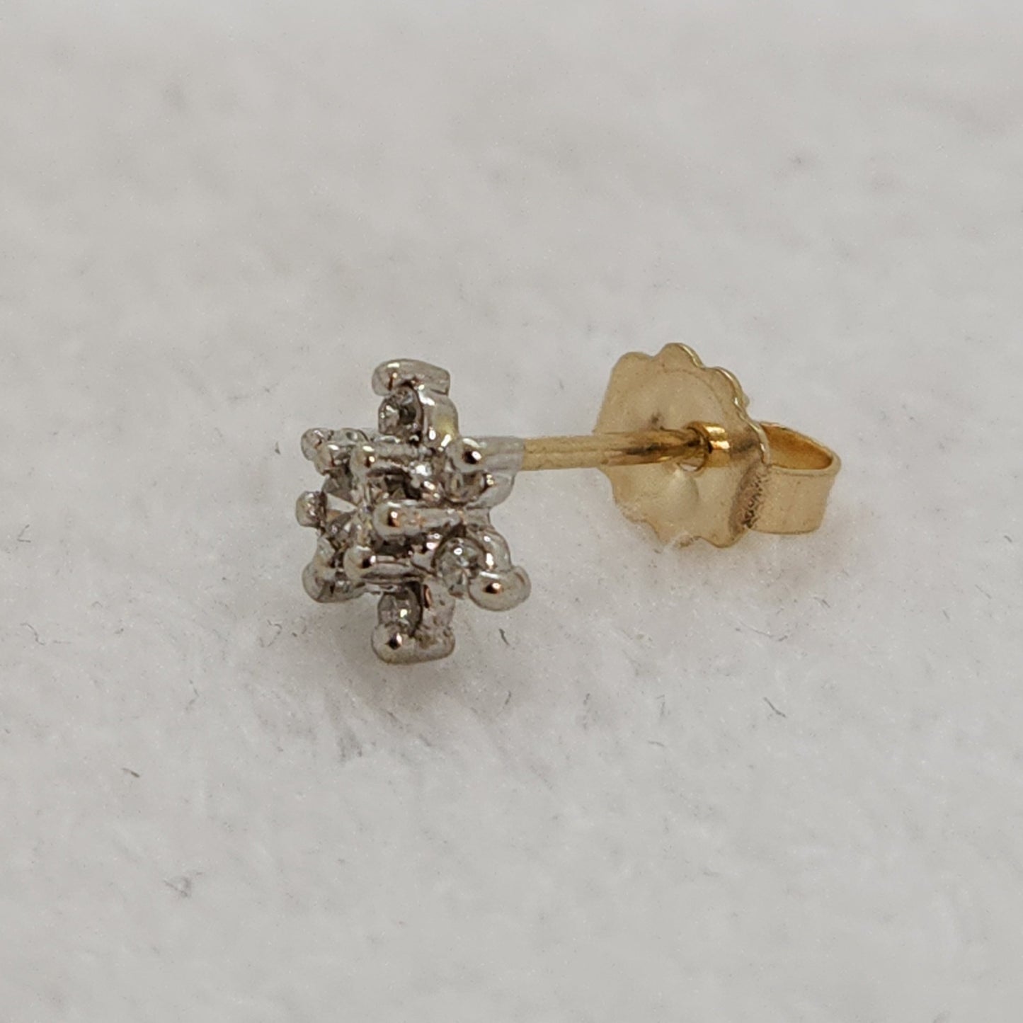 Diamond Cluster - Single Earring