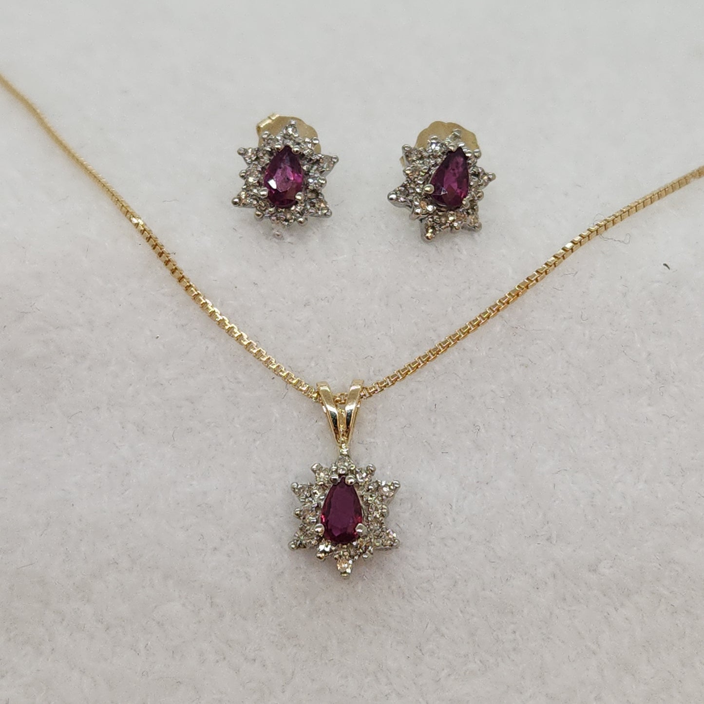 Ruby and Diamond Set