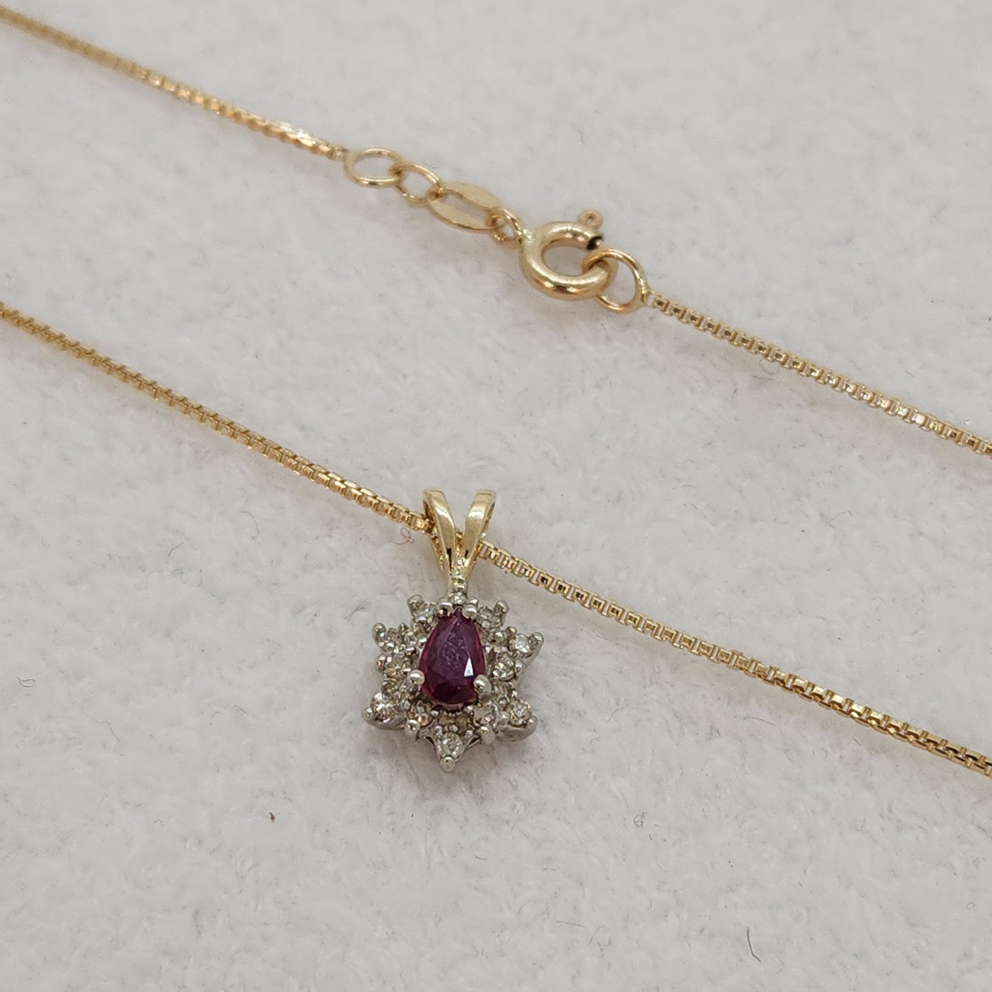 Ruby and Diamond Set