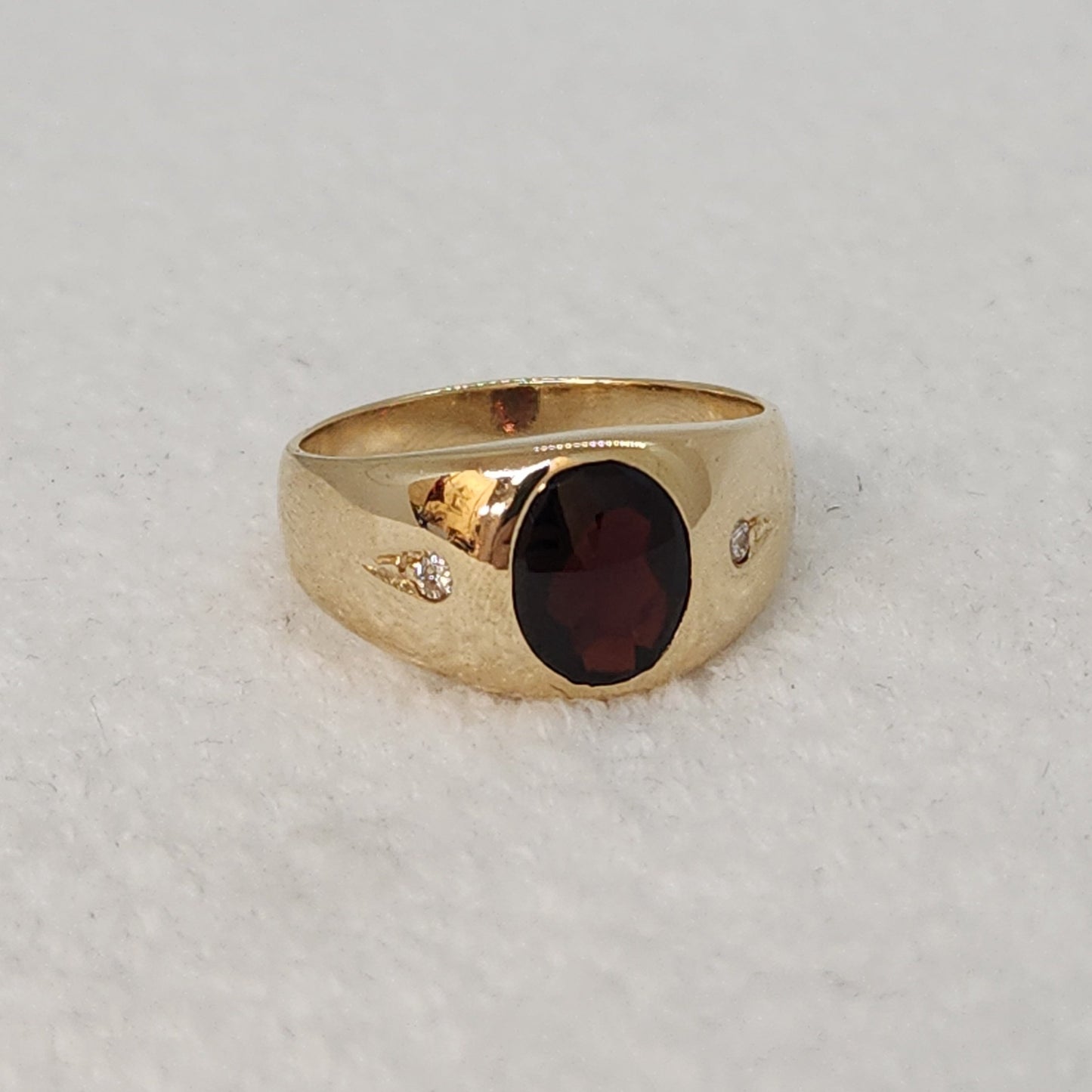 Garnet and Diamonds
