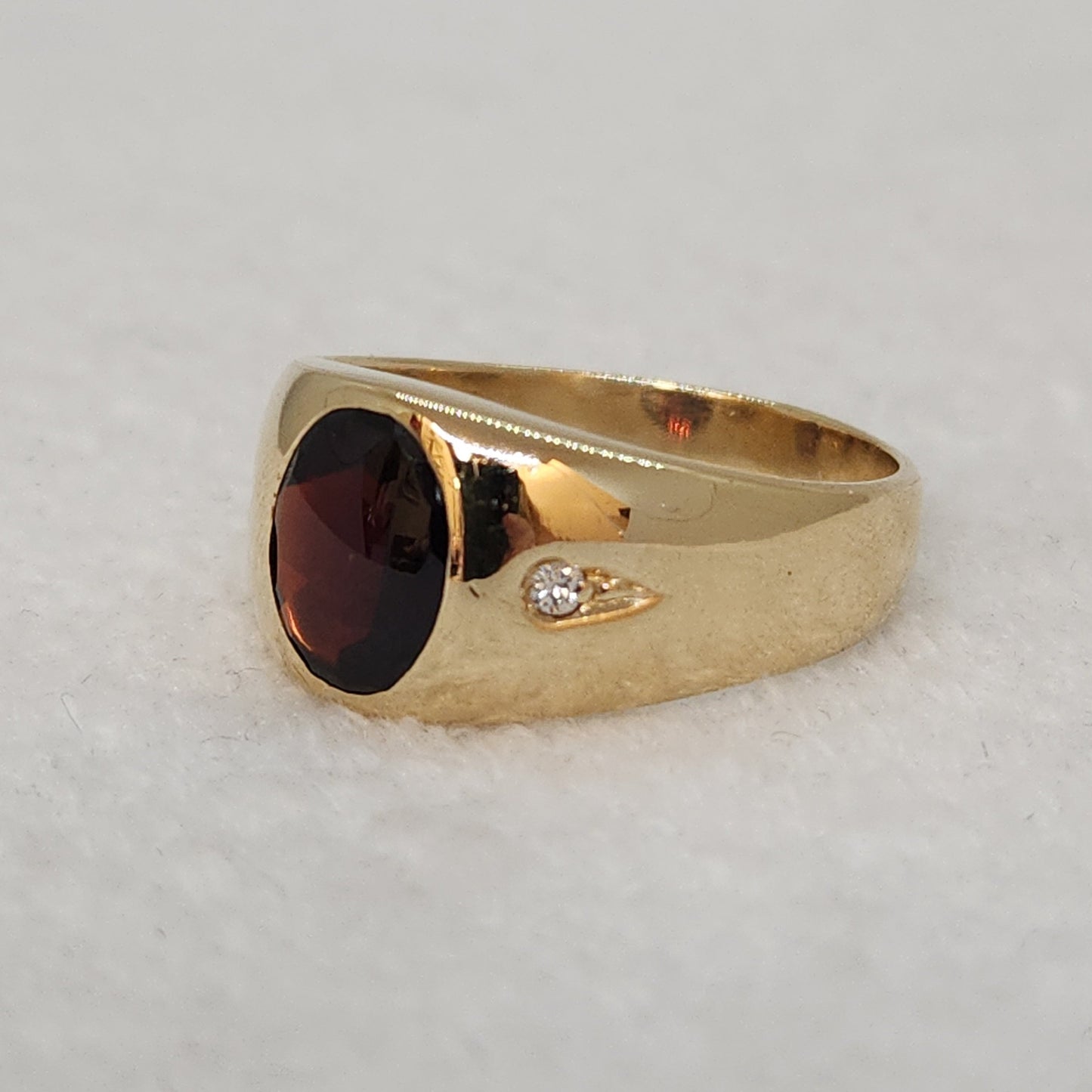 Garnet and Diamonds