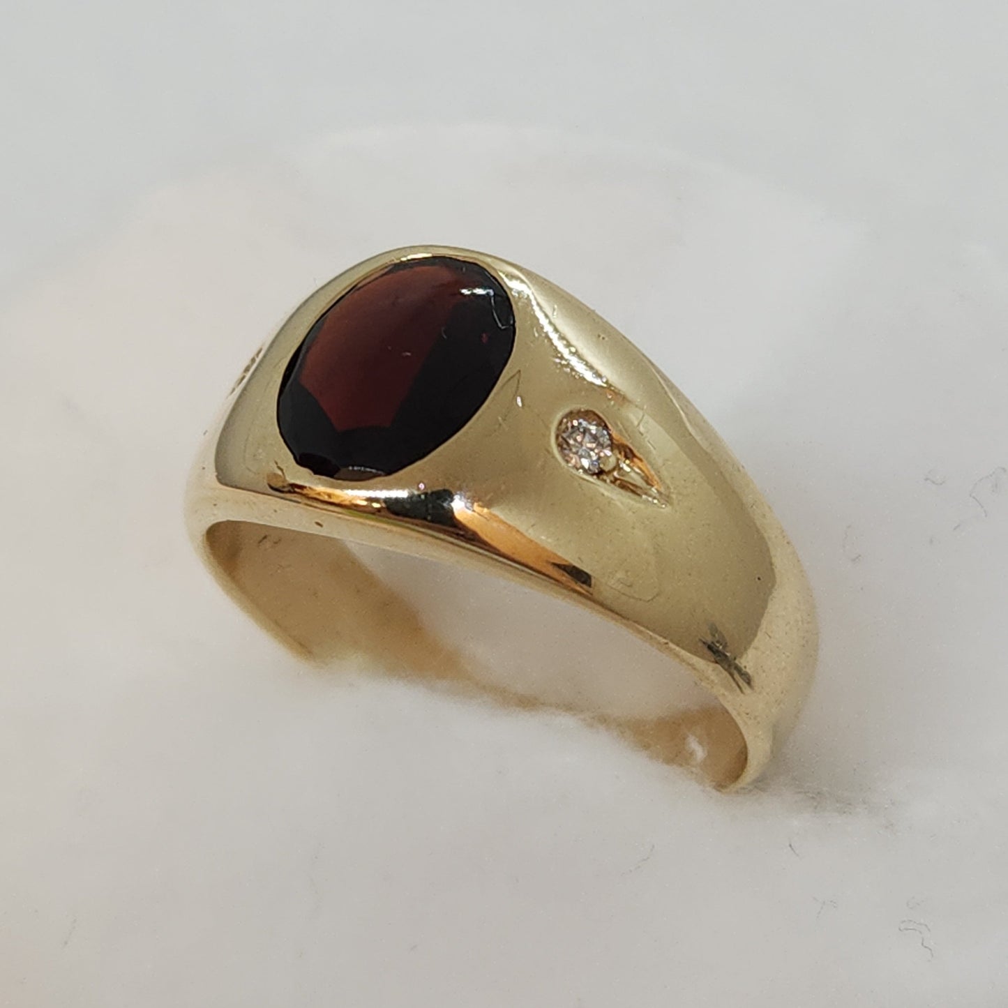 Garnet and Diamonds