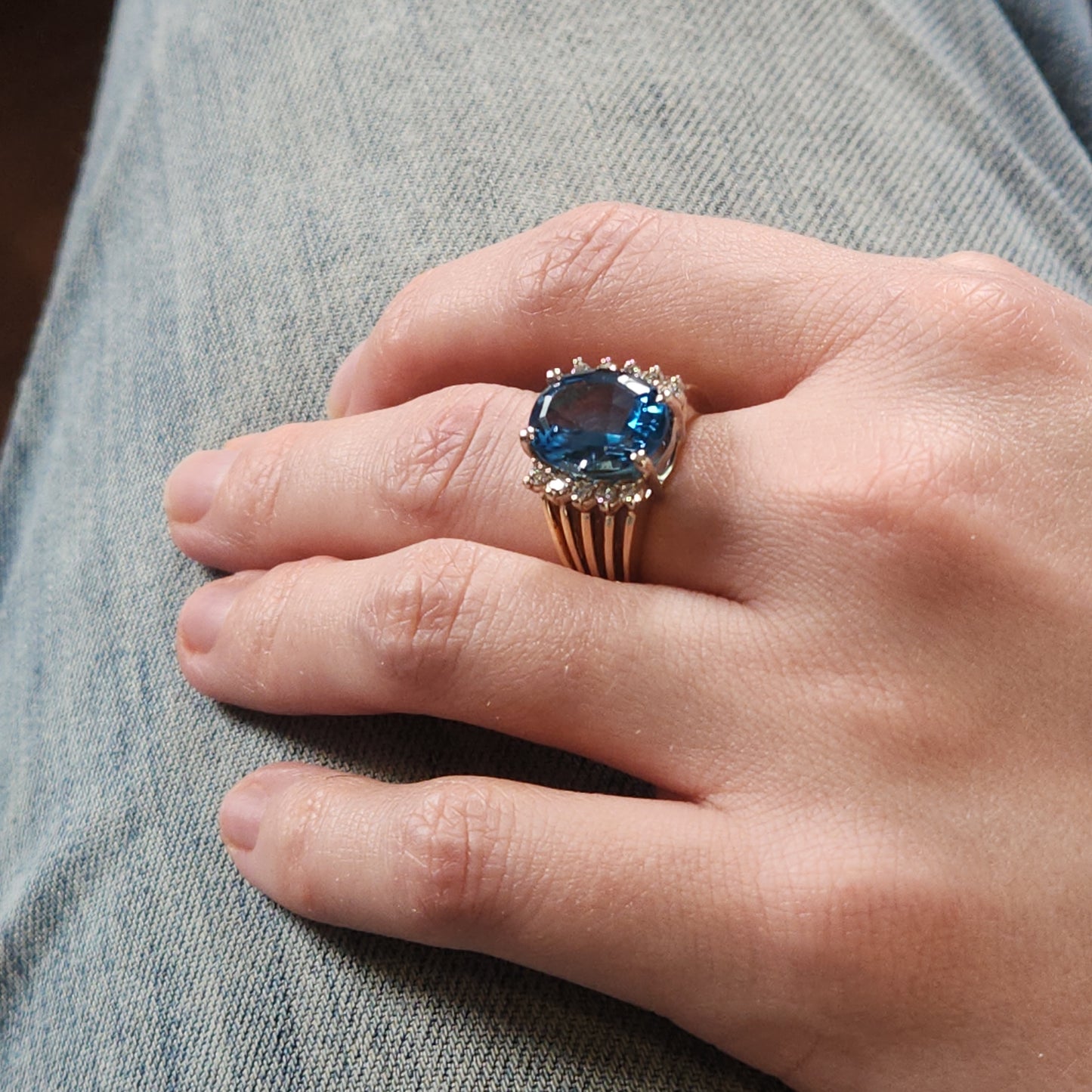 Blue Topaz Stunner