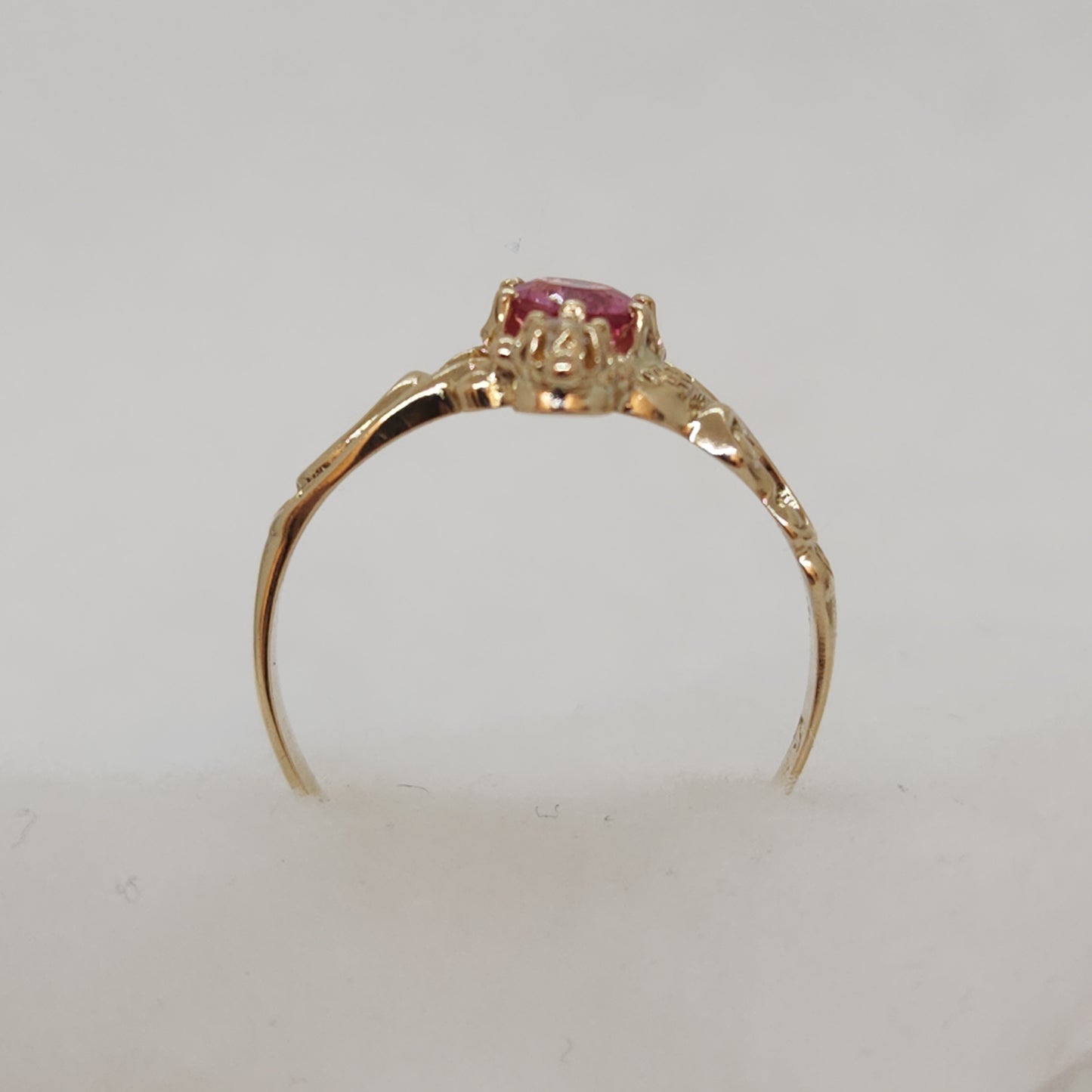 Pink Tourmaline and Diamonds