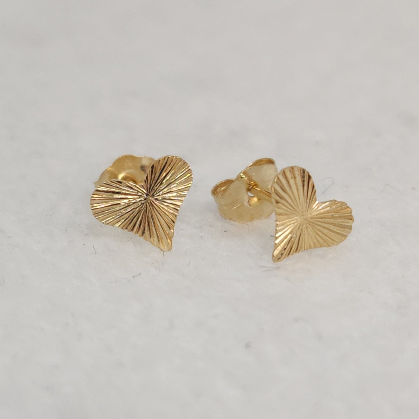 Heart Stud Earrings