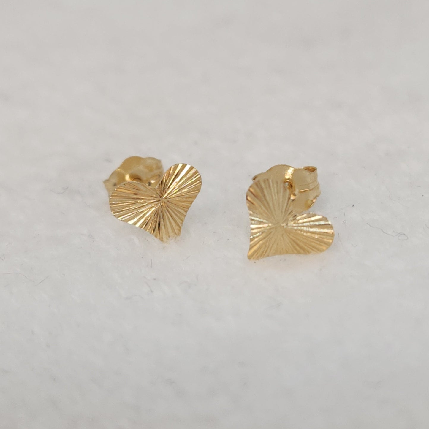 Heart Stud Earrings