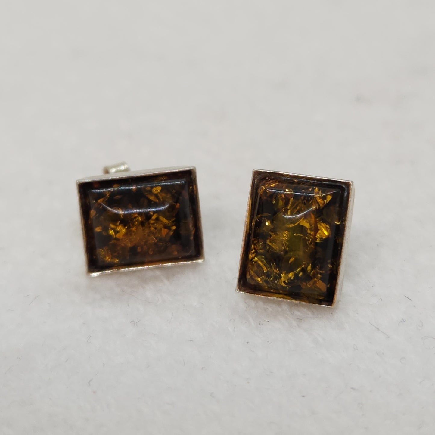 Sterling Silver and Amber Suite
