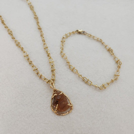 Freeform Topaz Crystal