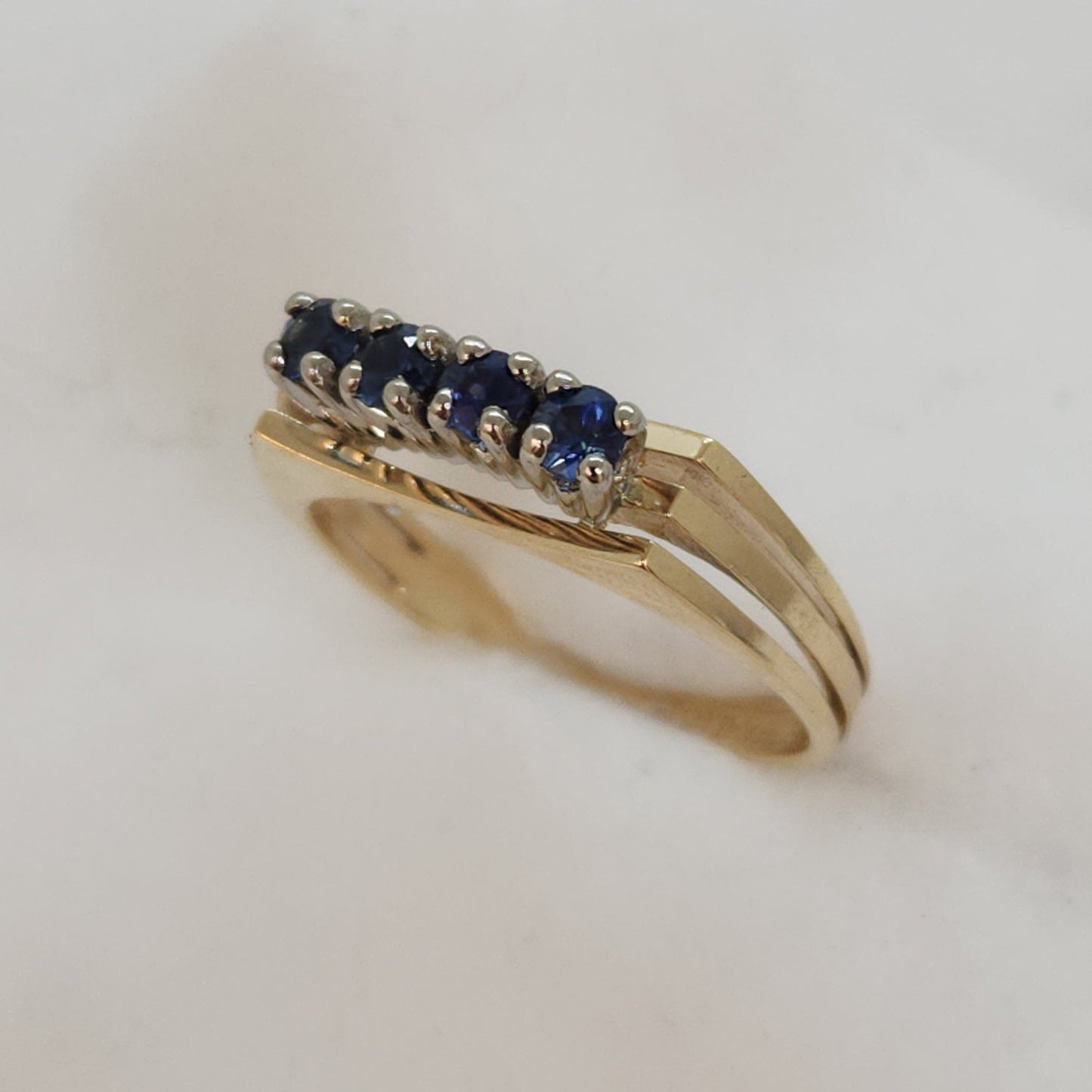 Four Across Sapphire