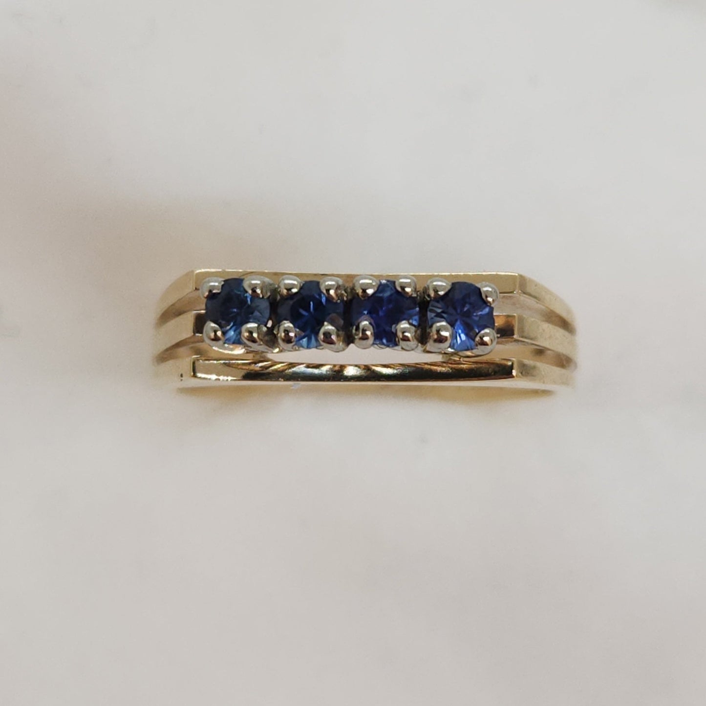 Four Across Sapphire