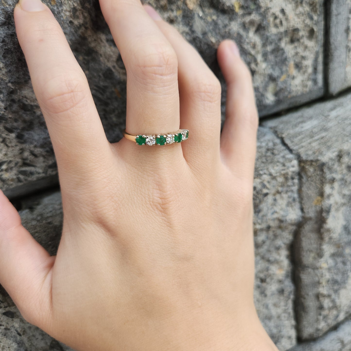 Emerald and Diamonds
