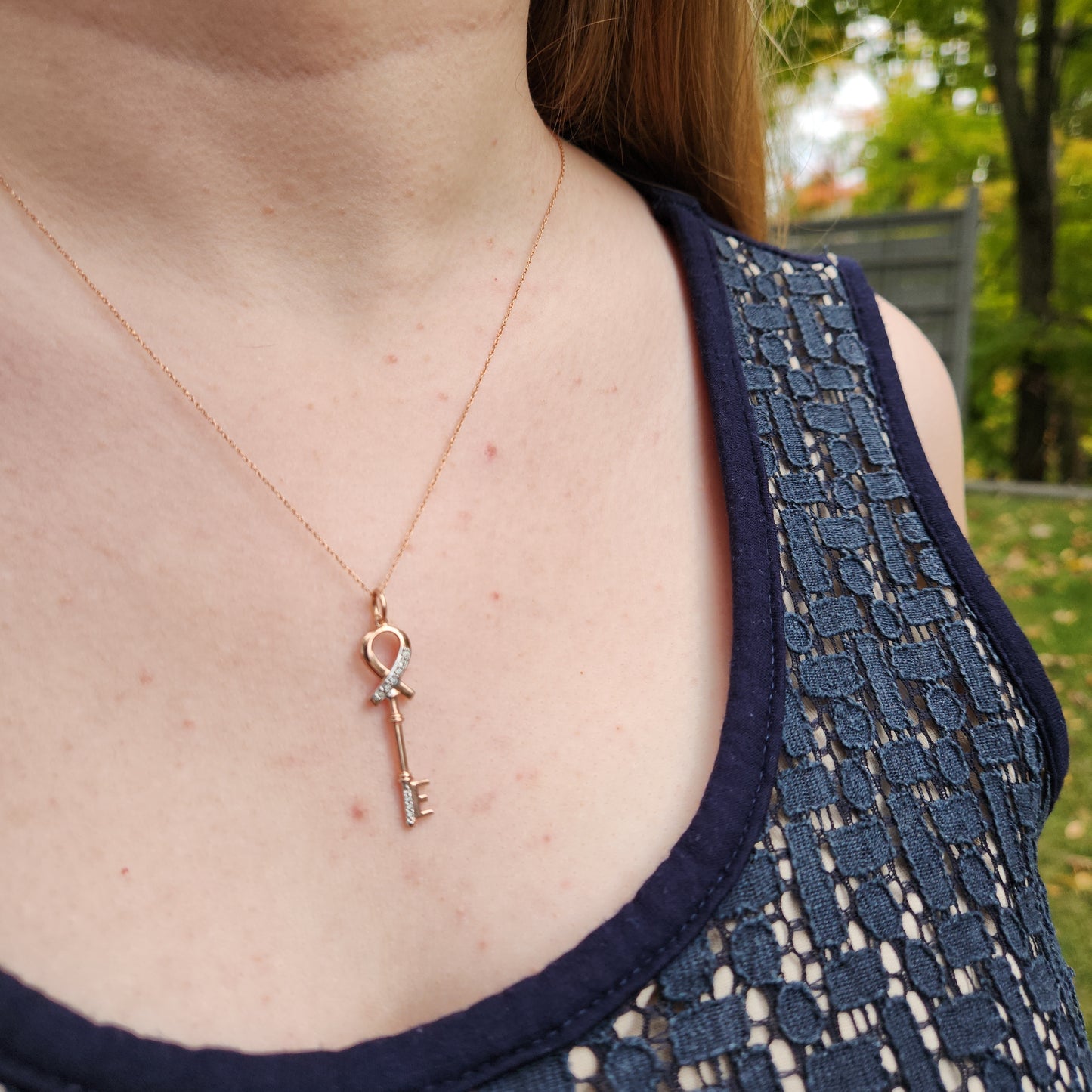Rose Gold Key