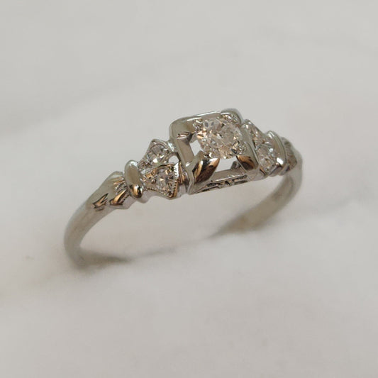 40's Diamond Ring