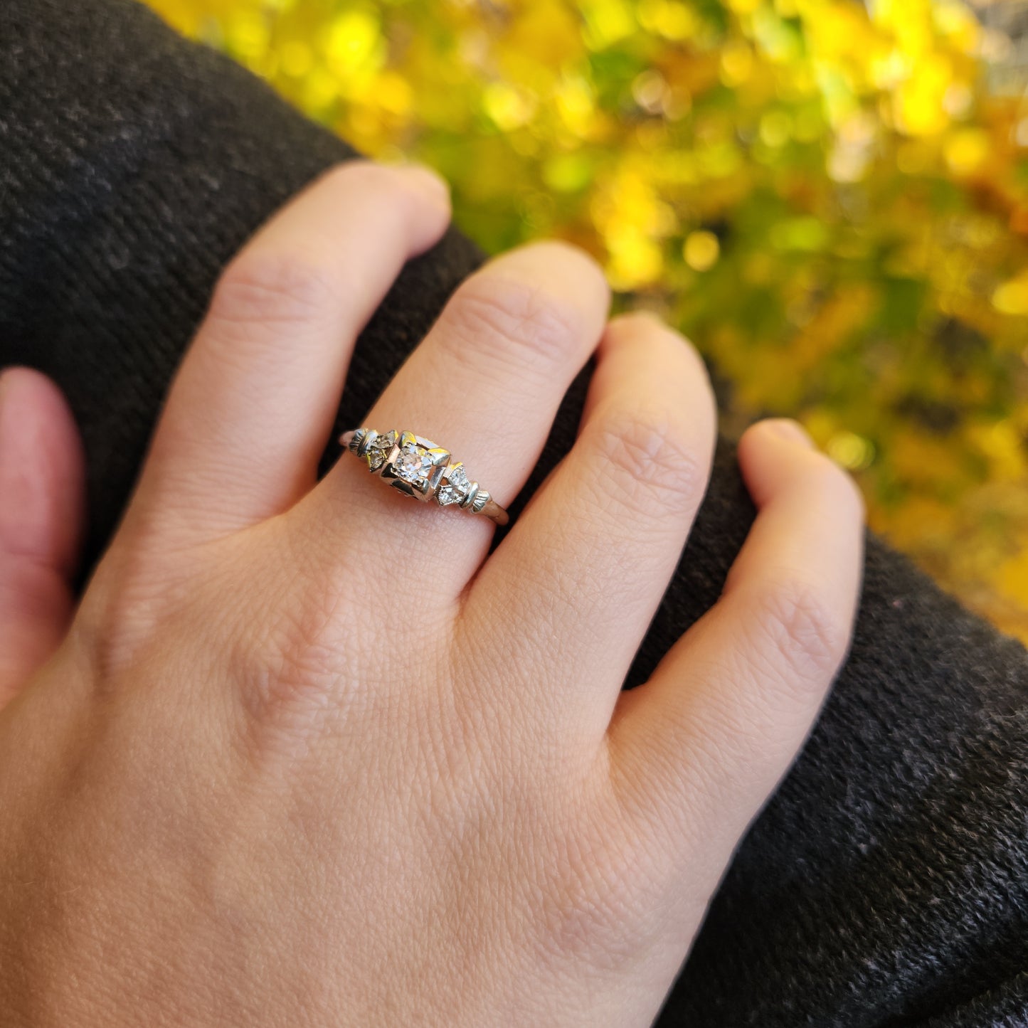 40's Diamond Ring