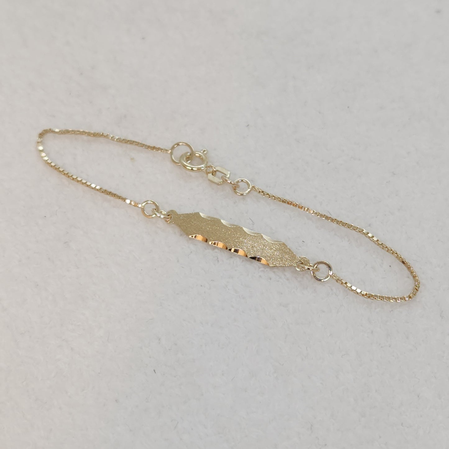 Child's Plaque Bracelet