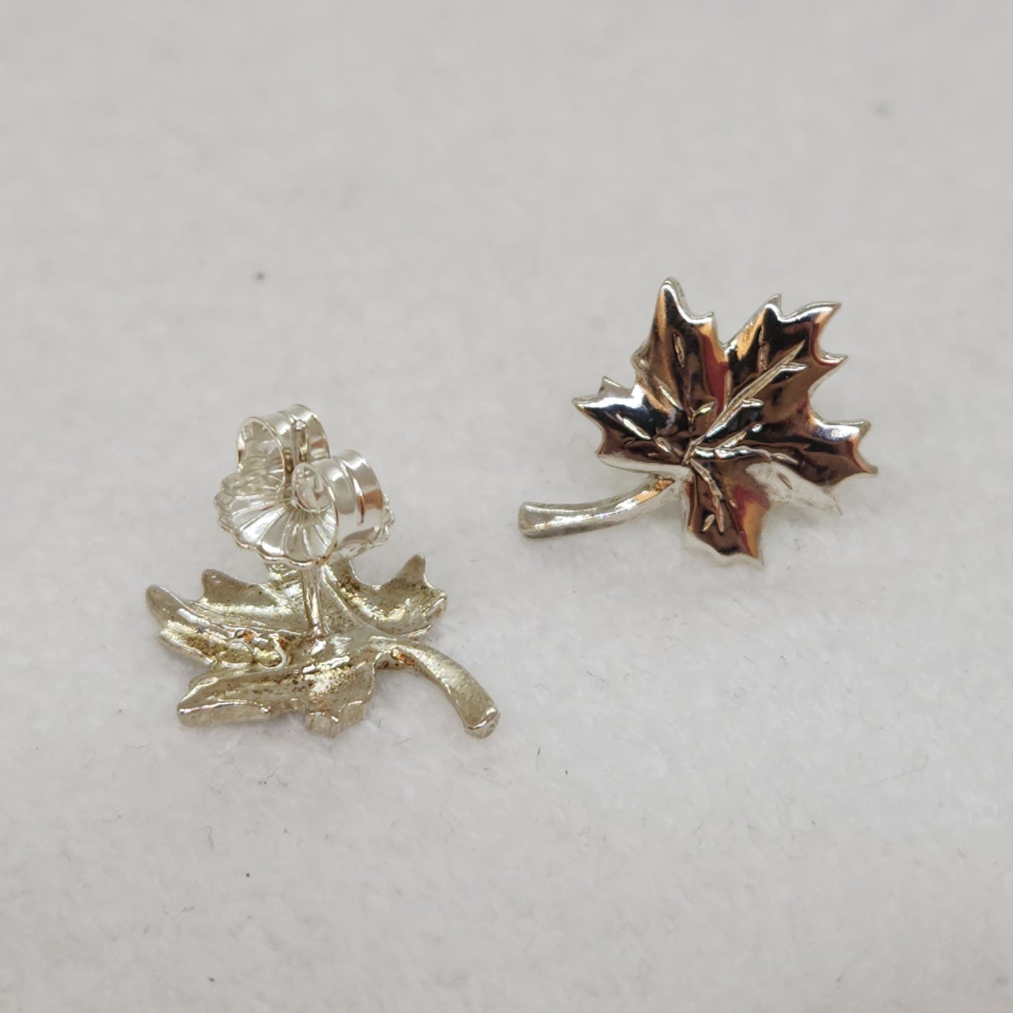 Sterling Maple Leaf