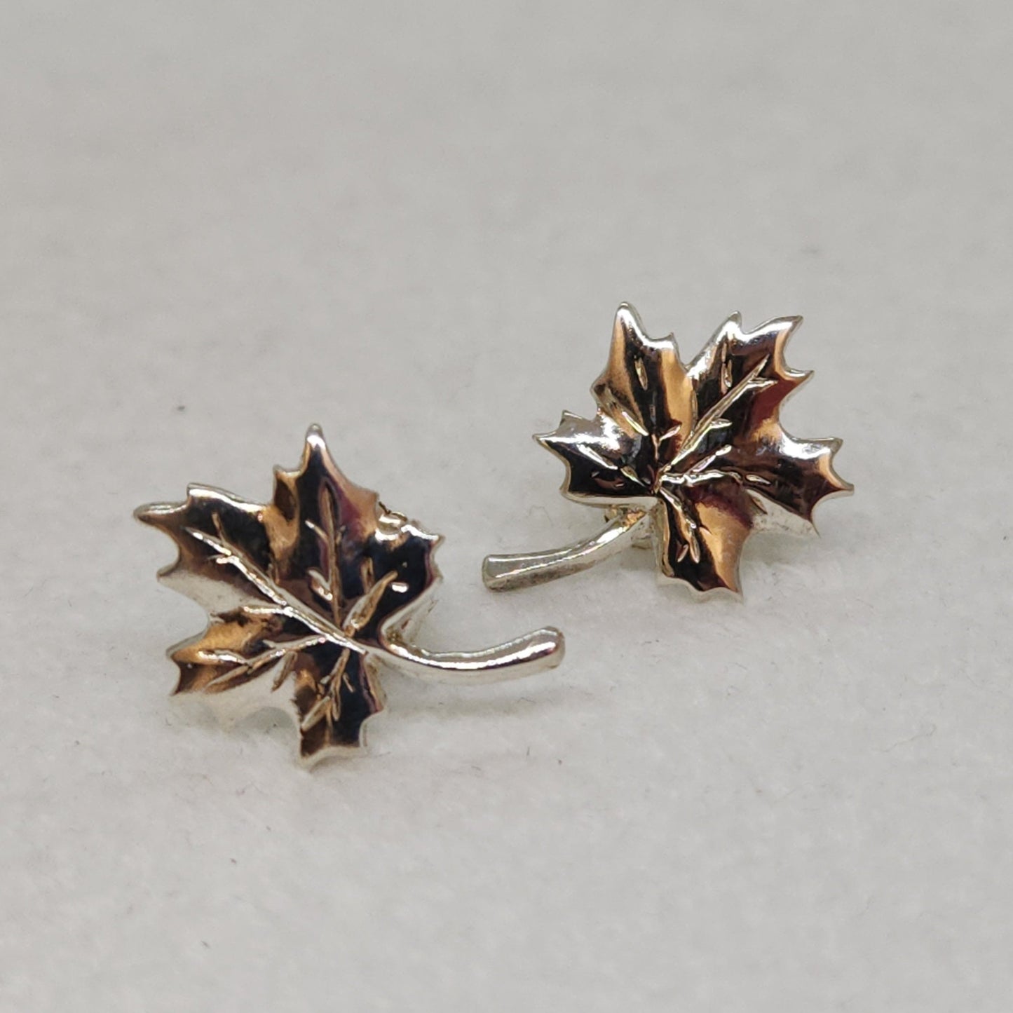 Sterling Maple Leaf