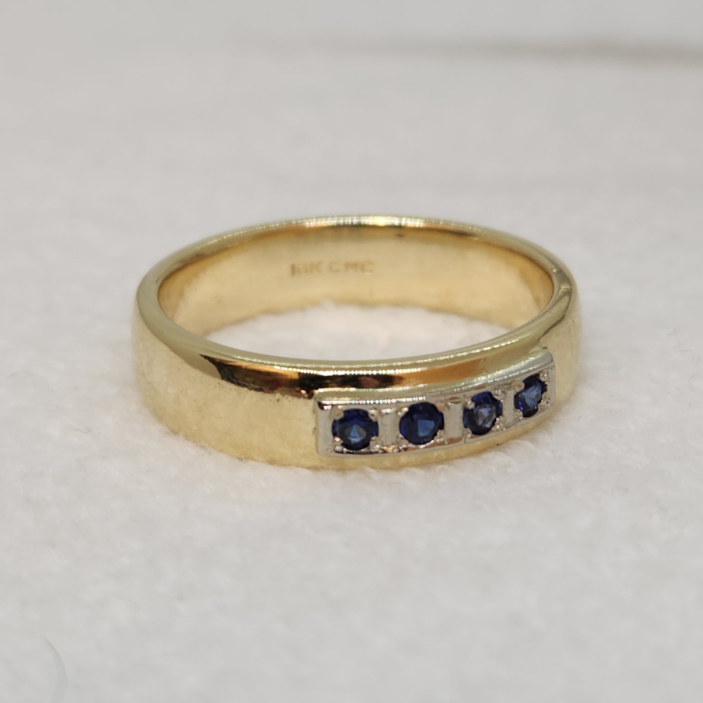 Four Across Sapphire Band