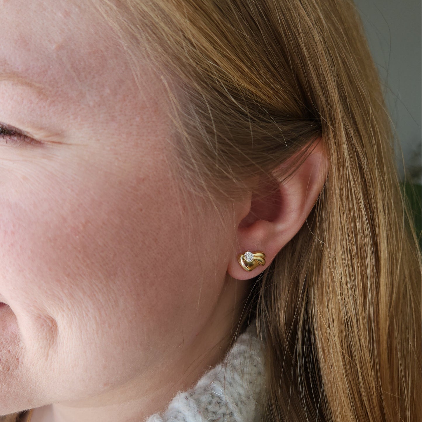 Dressy Little Cubic Stud
