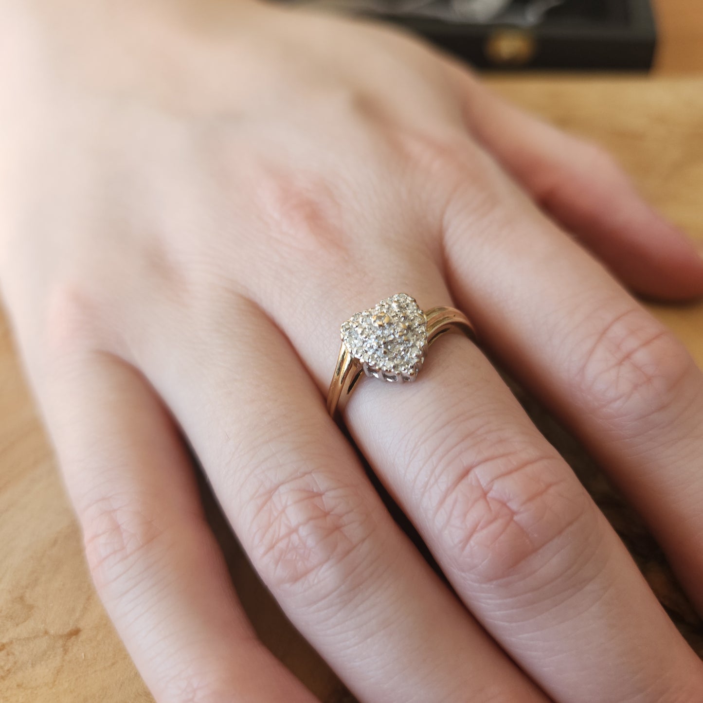 Diamond Heart Ring