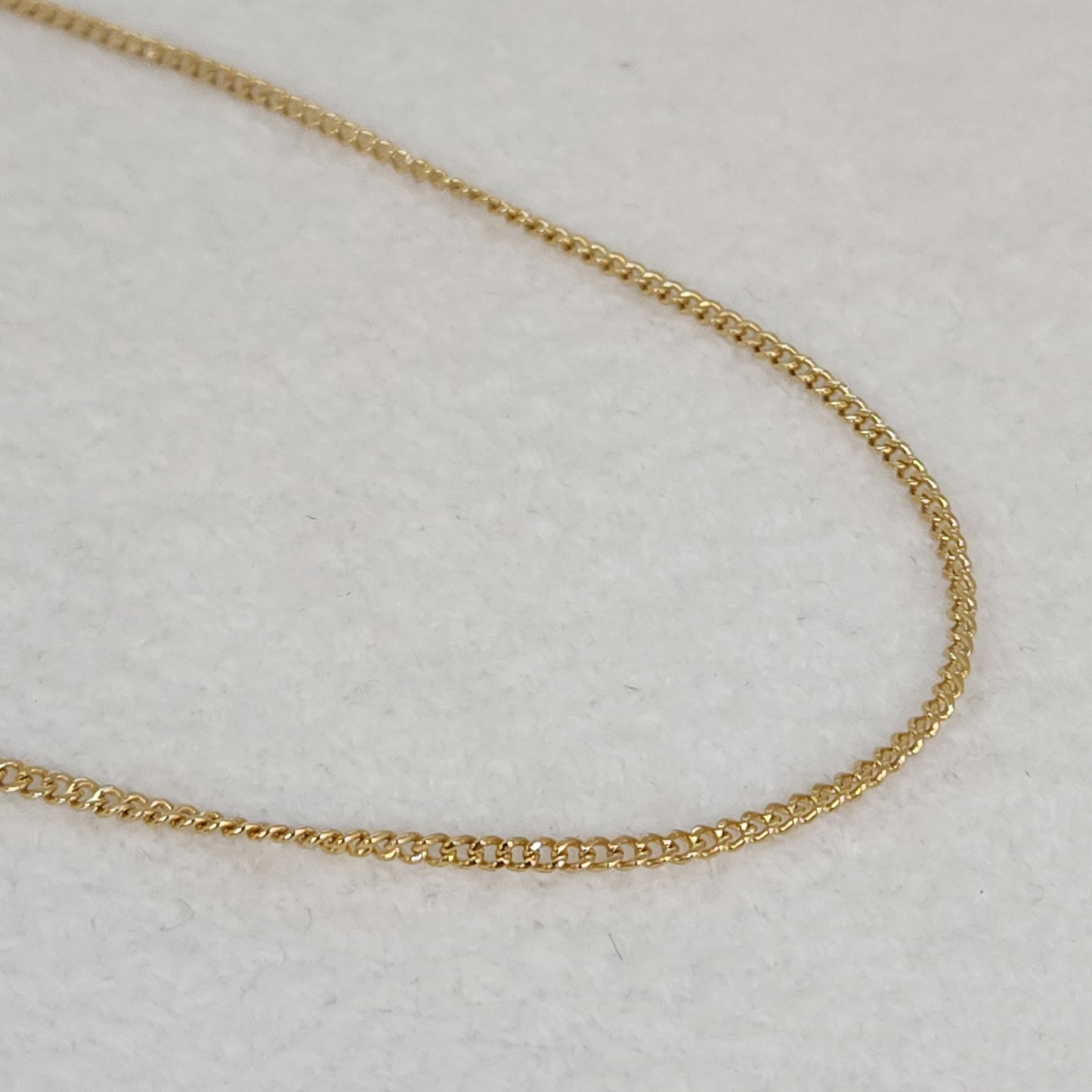 18k Curb Chain