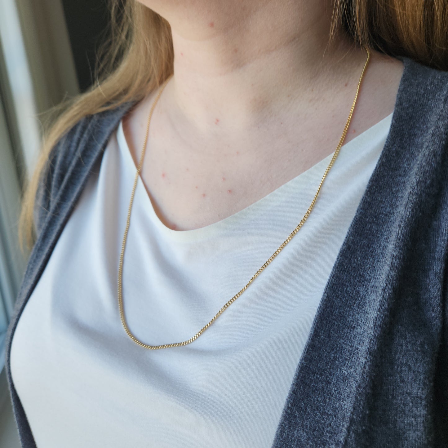 18k Curb Chain