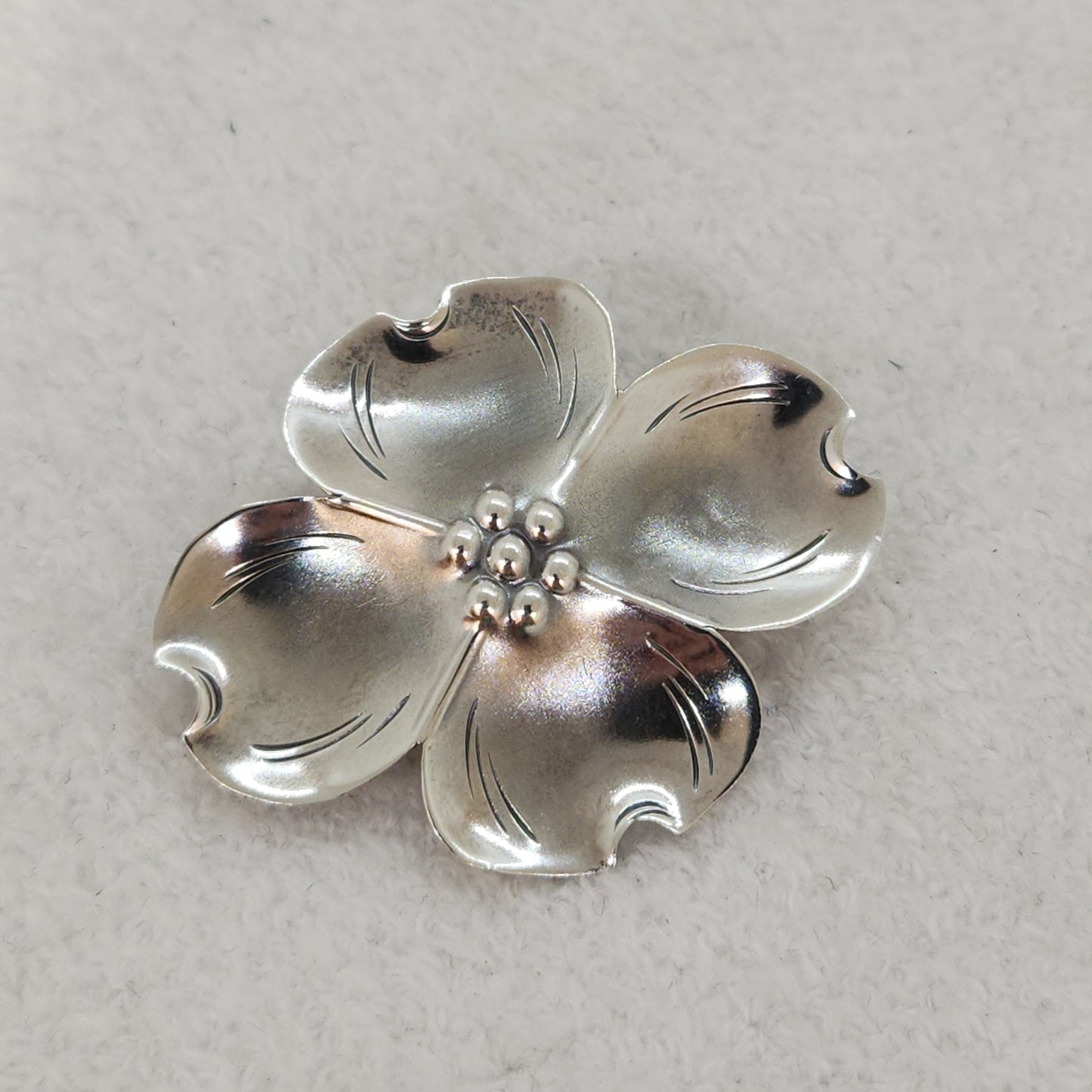 Silver Dogwood Blossom