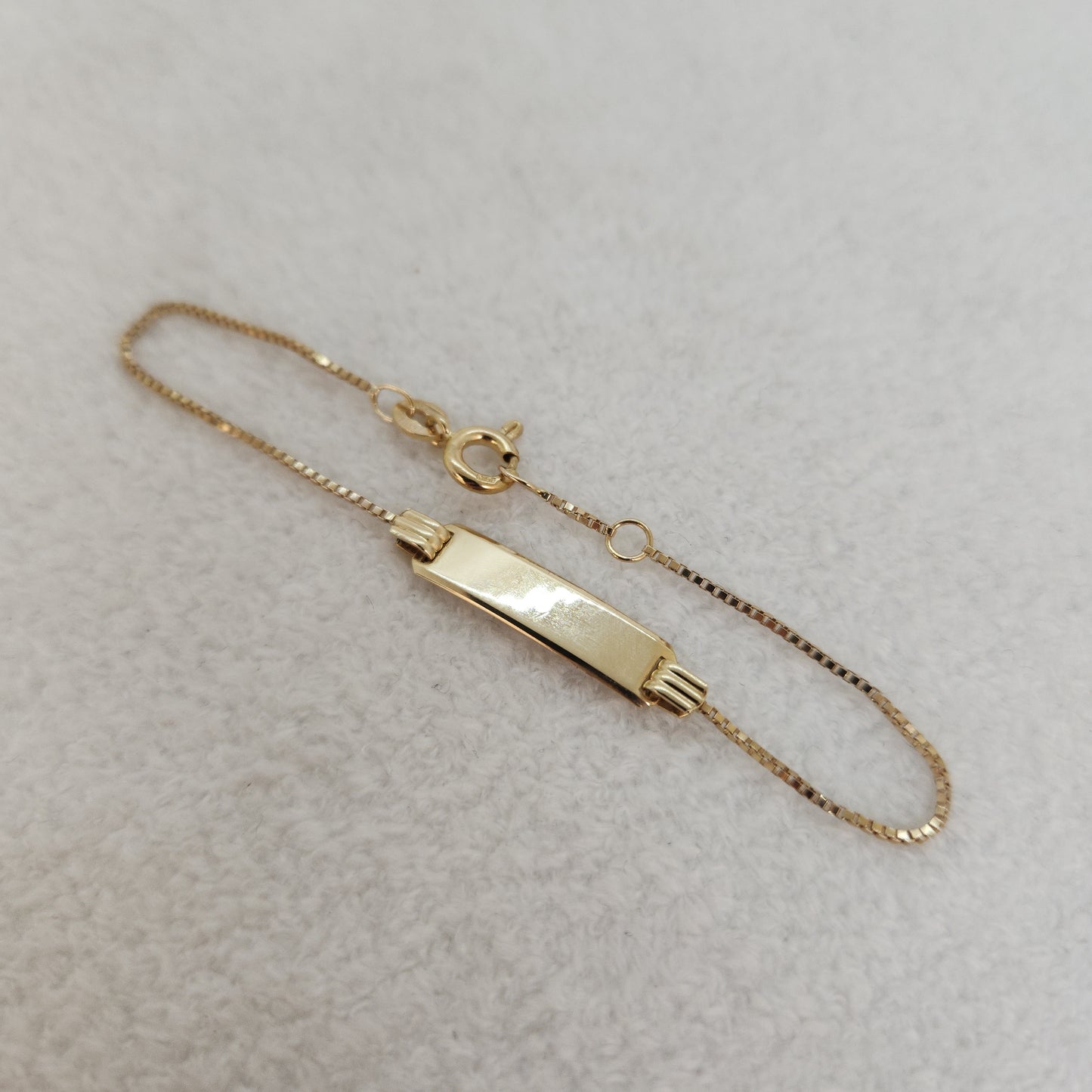 Children's Sleek Plaque Bracelet