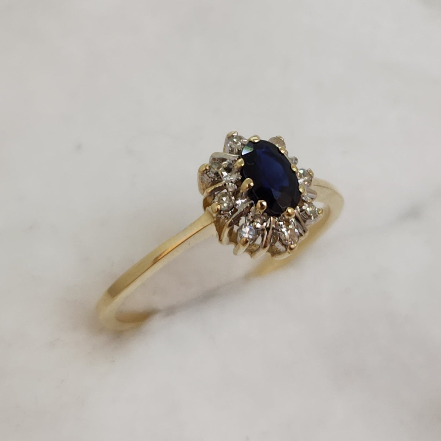 Sapphire Halo