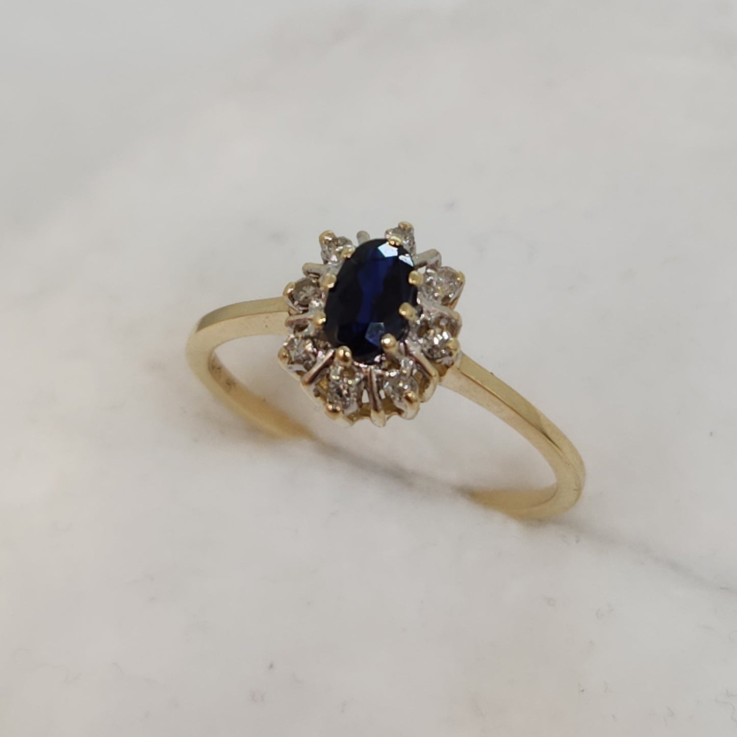 Sapphire Halo