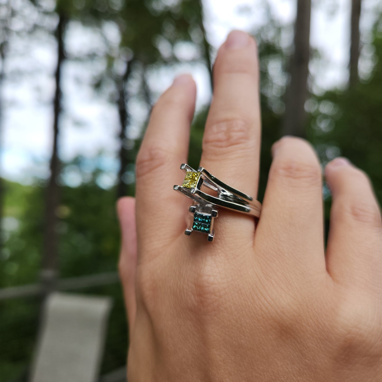 Canary and Teal