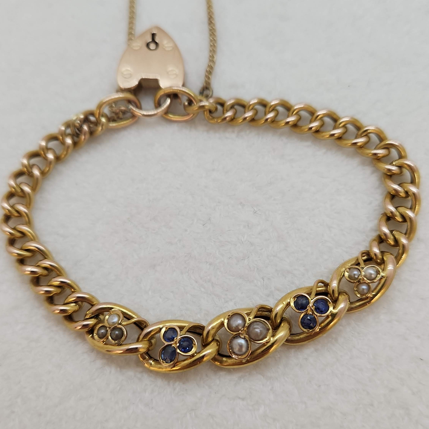Edwardian Padlock Bracelet