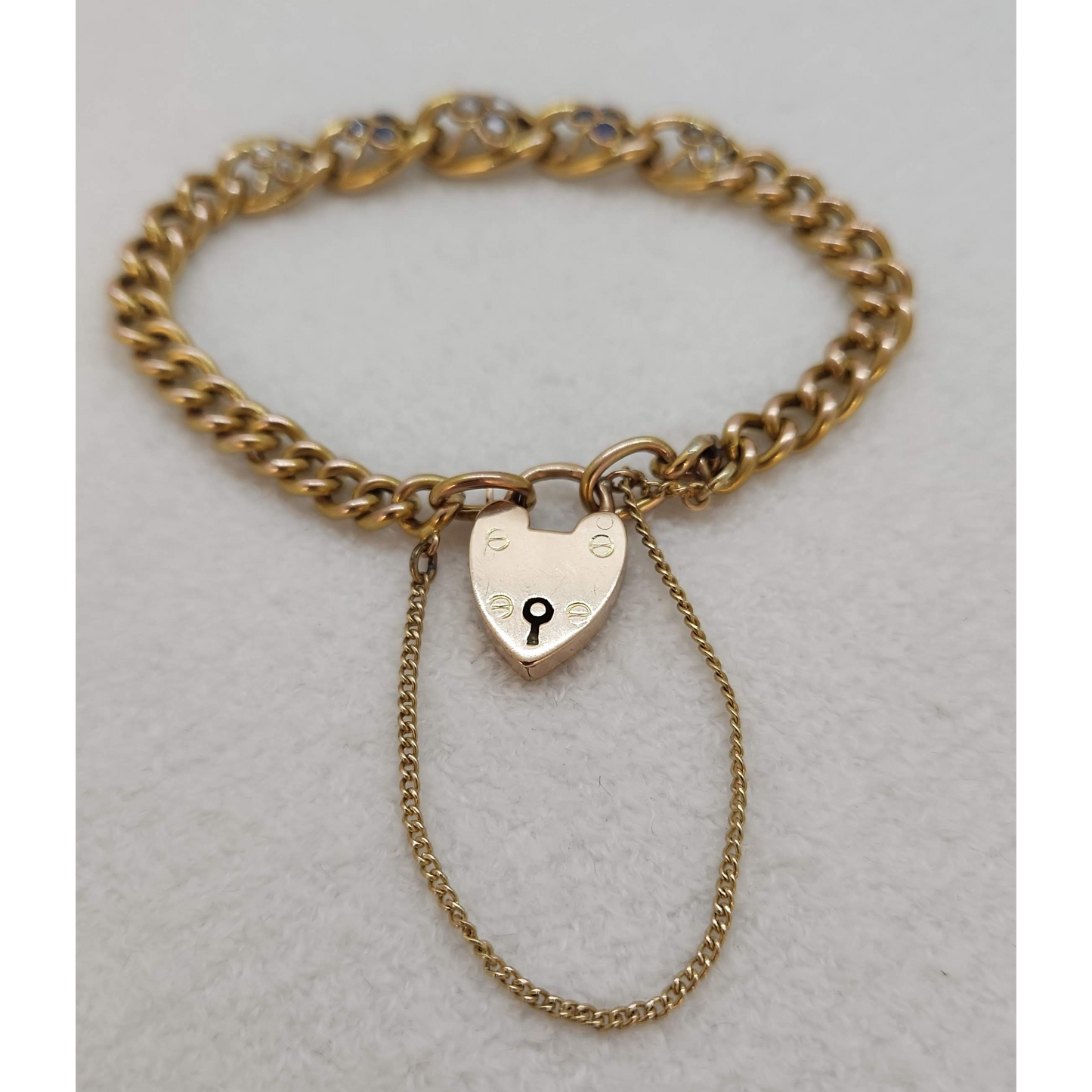 Edwardian Padlock Bracelet