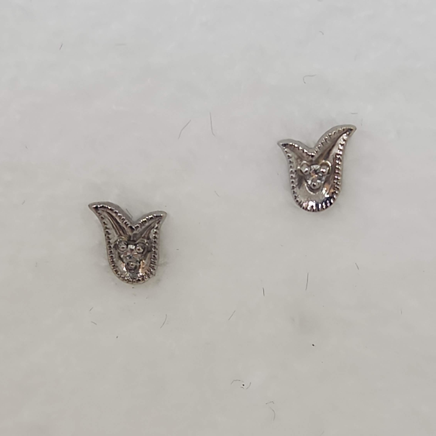 Tulip Diamond Studs