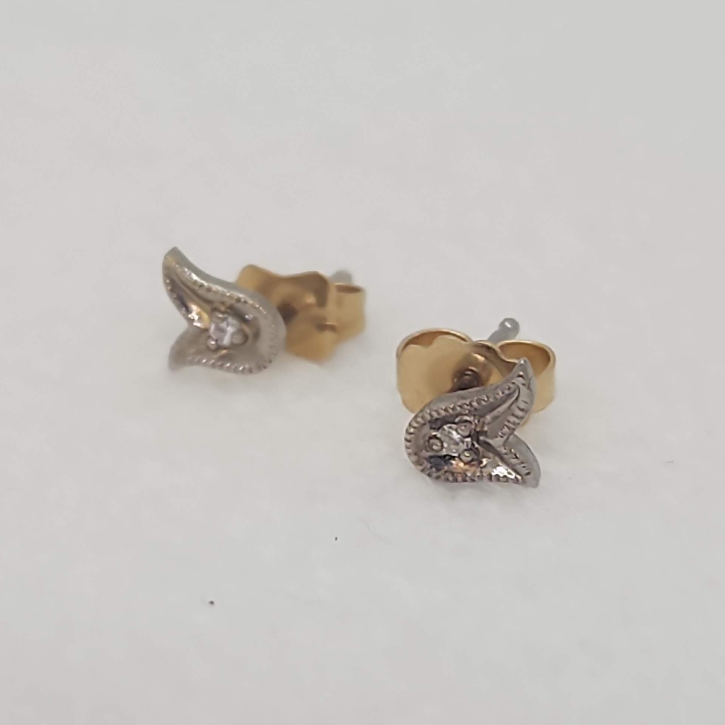 Tulip Diamond Studs